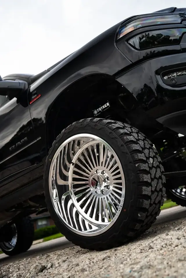 Lifted Ram 2500 custom build with KG1 wheels